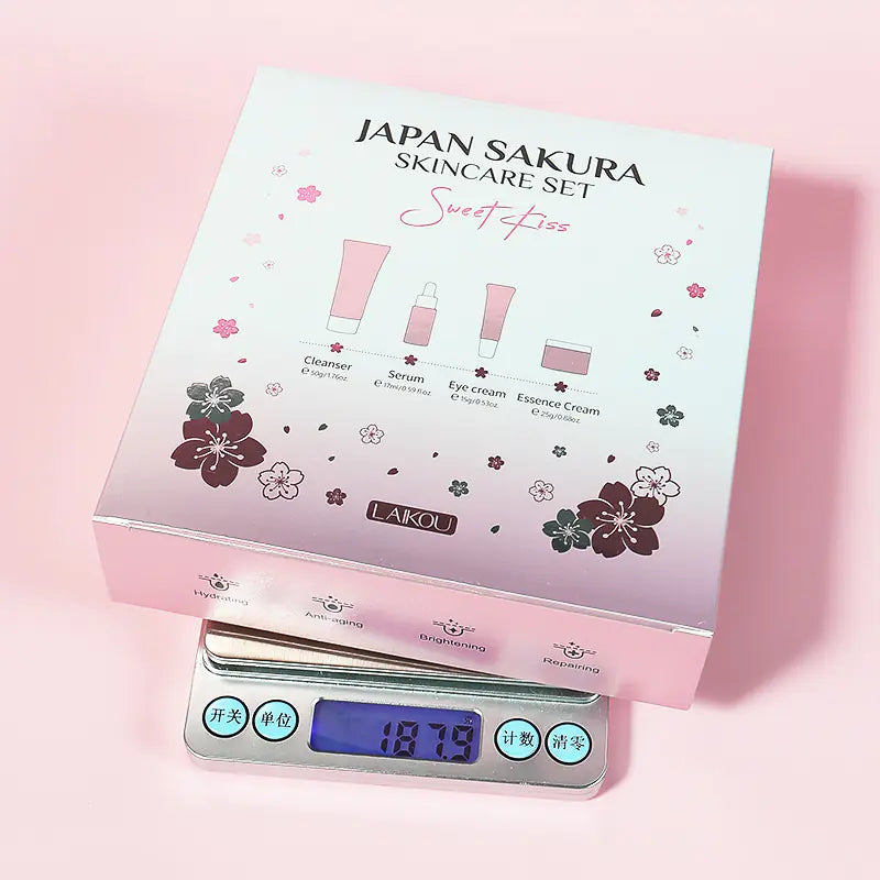 Japanese Sakura Skincare Set - 4 Pieces (Wholesale)