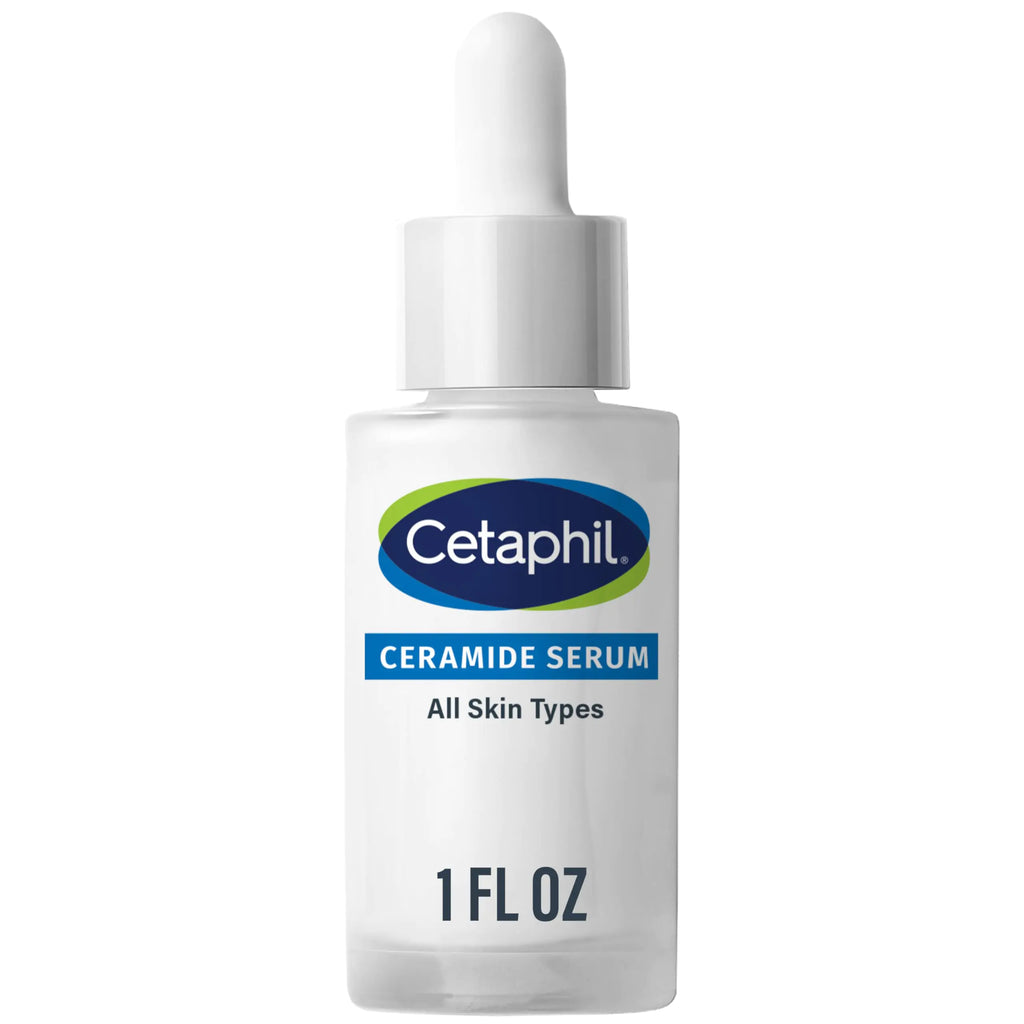 Cetaphil Ceramide Serum Hydrates and Restores Skin Barrier Formulated with Ceramides & Centella Asiatica Designed for Sensitive Skin Fragrance Free Dermatologist Tested 1oz